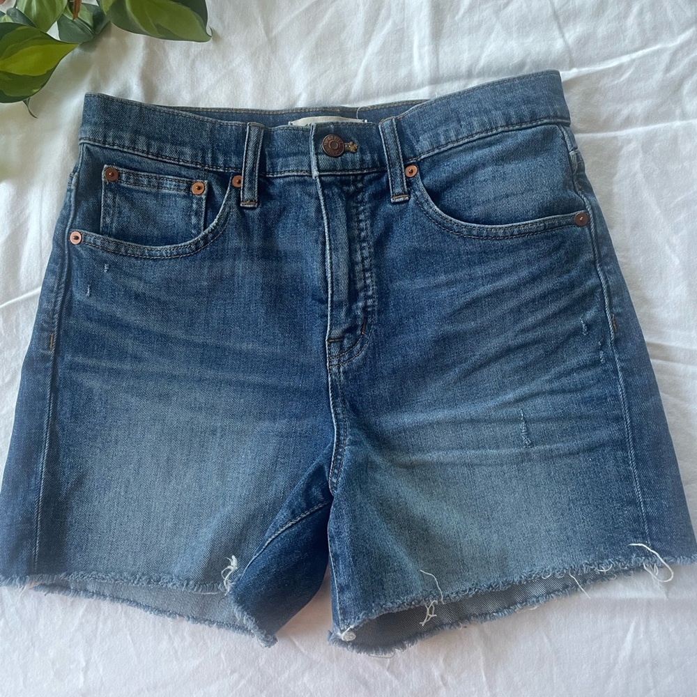 Madewell High-Rise Denim Shorts